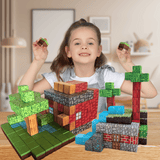 100pc Magnetic Cube Building Blocks