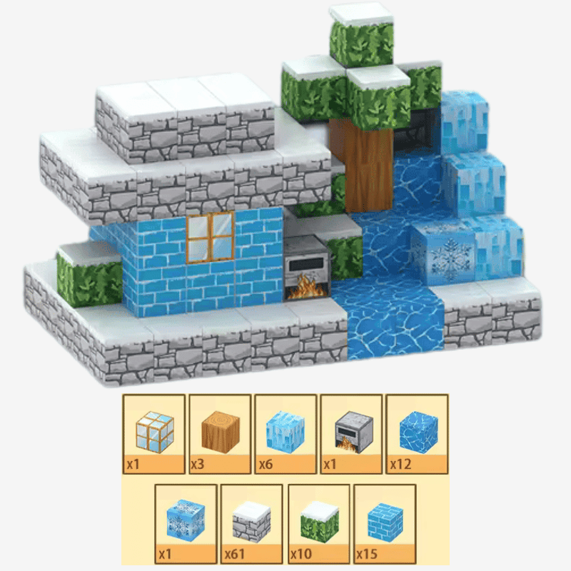 Magnetic Building Blocks Sets