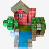 100pc Magnetic Cube Building Blocks