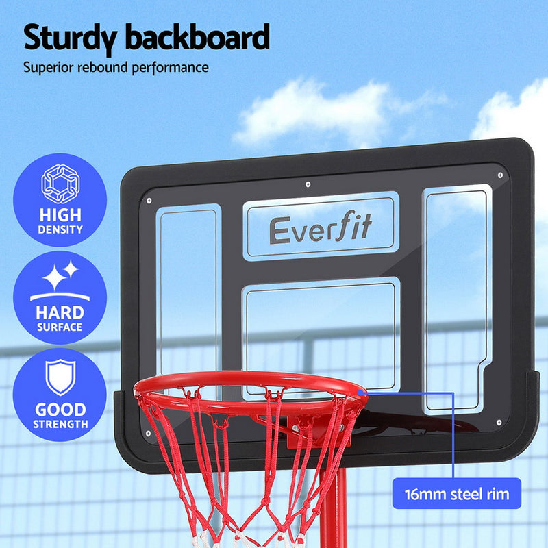 Kids 1.6m Portable Basketball Hoop Stand System