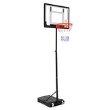 2.1M Basketball Hoop Stand System - Clear Backboard