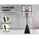 3.05M Basketball Hoop Stand System with Adjustable Height - Pro