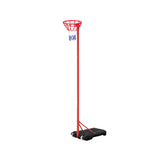 Height-Adjustable Netball Hoop Stand System with Net