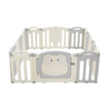 Kids Playpen and Ball Pit - 16 Panel Foldable & Modular with Frog Gate