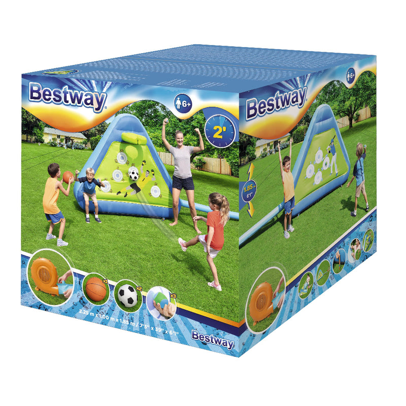 Kids Inflatable Soccer & Basketball Target Trainer