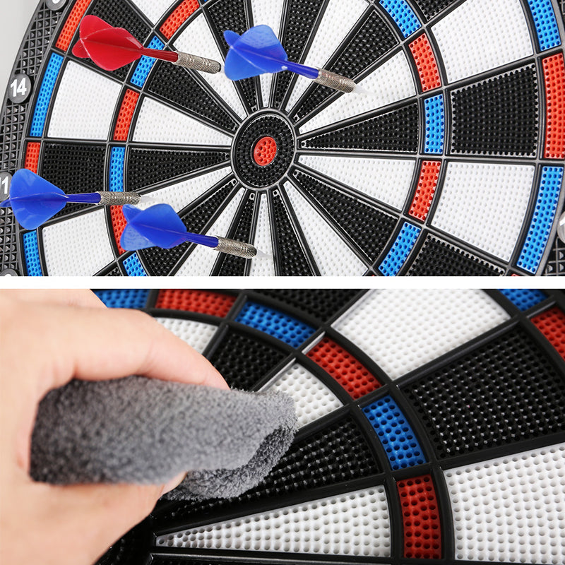 Electronic Dart Board Inc. Soft Tip Darts with 32 Game Modes (13.5 Inch / 34.3cm)
