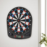 Electronic Dart Board Inc. Soft Tip Darts with 32 Game Modes (13.5 Inch / 34.3cm)