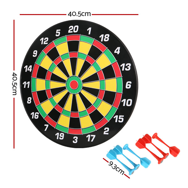 Kids Magnetic Dartboard Inc. Magnetic Darts (16 Inch / 40.6cm)