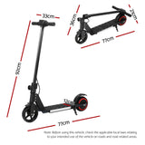Foldable Commuter e-Scooter (Black)