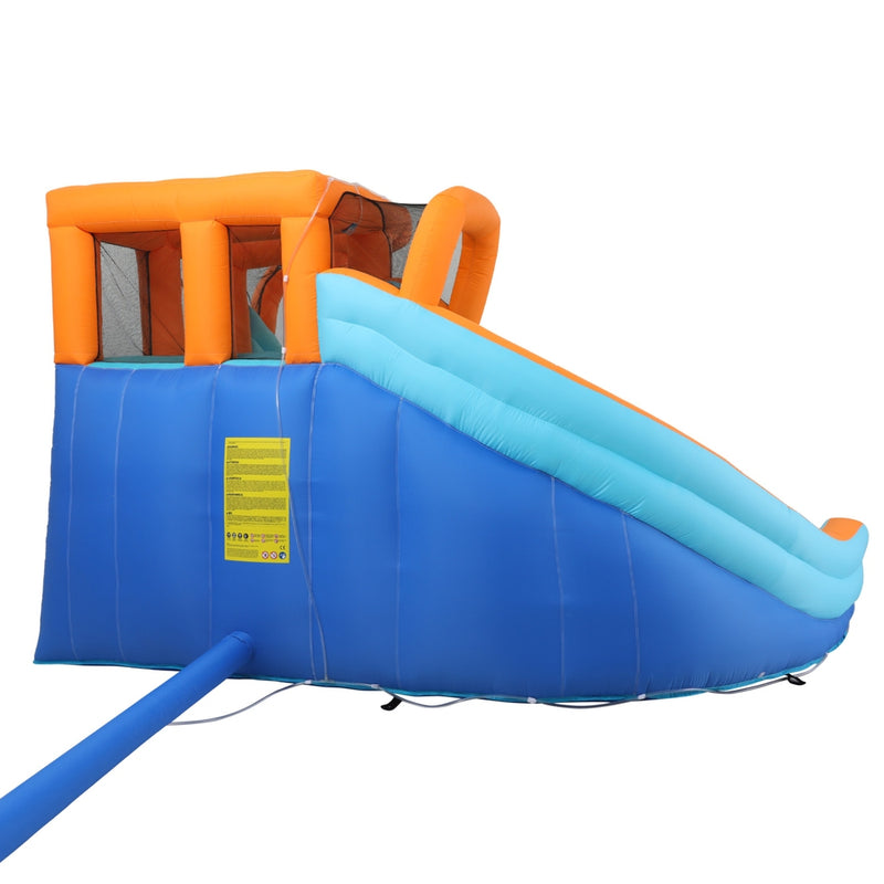 Kids Giant Inflatable Double Slide Water Park Jumping Castle