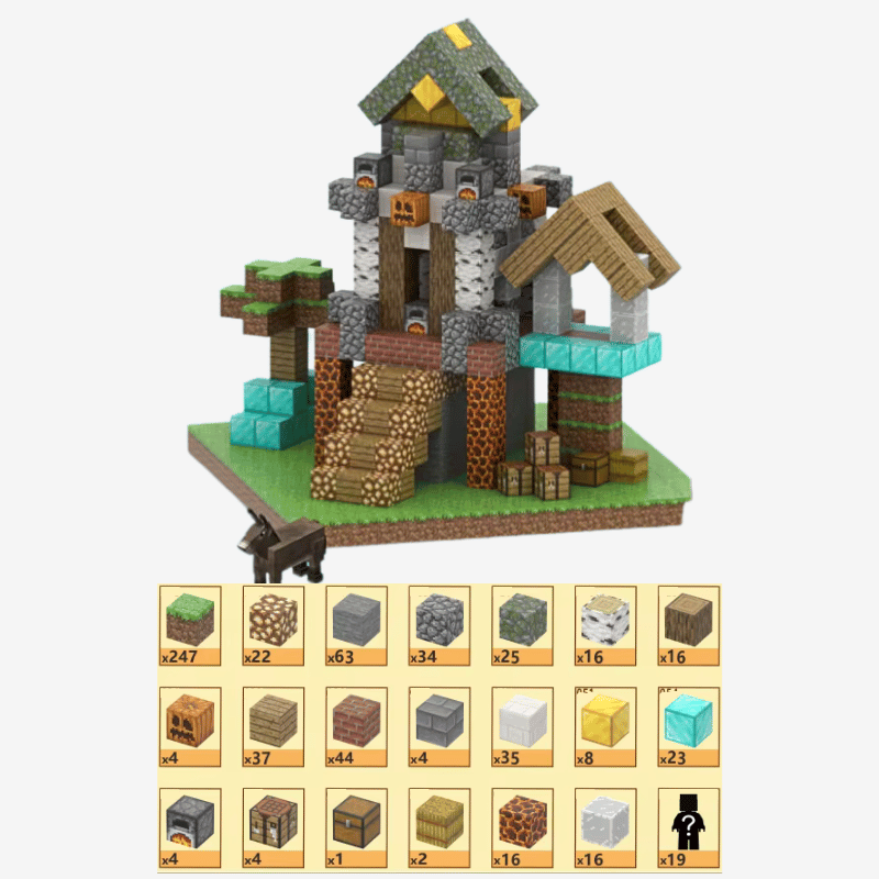 Magnetic Building Blocks Sets