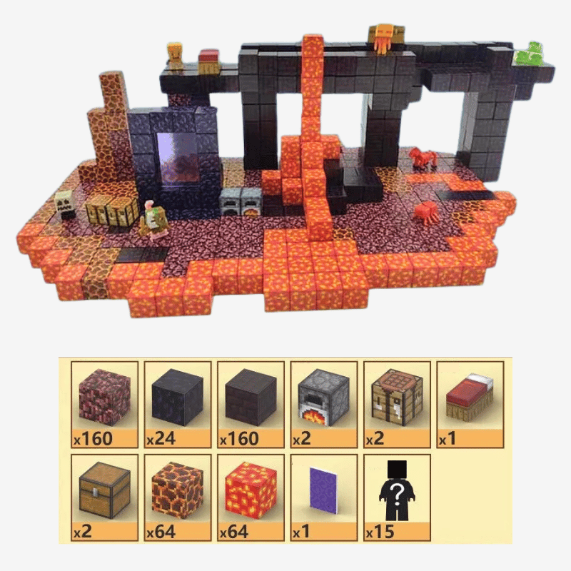 Magnetic Building Blocks Sets