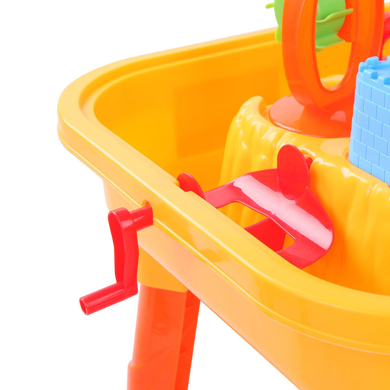 Kids Sand and Water Table Play Set with Chair