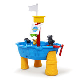 Kids Boat-Themed Water Table Sandpit Playset