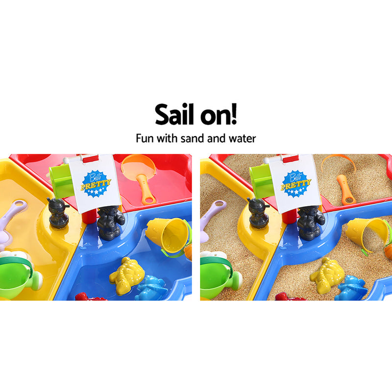 Kids Multi-Zone Water Table Sandpit Playset