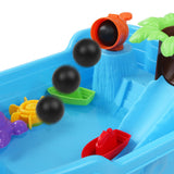 Kids Pirate Ship Sand and Water Table Play Set