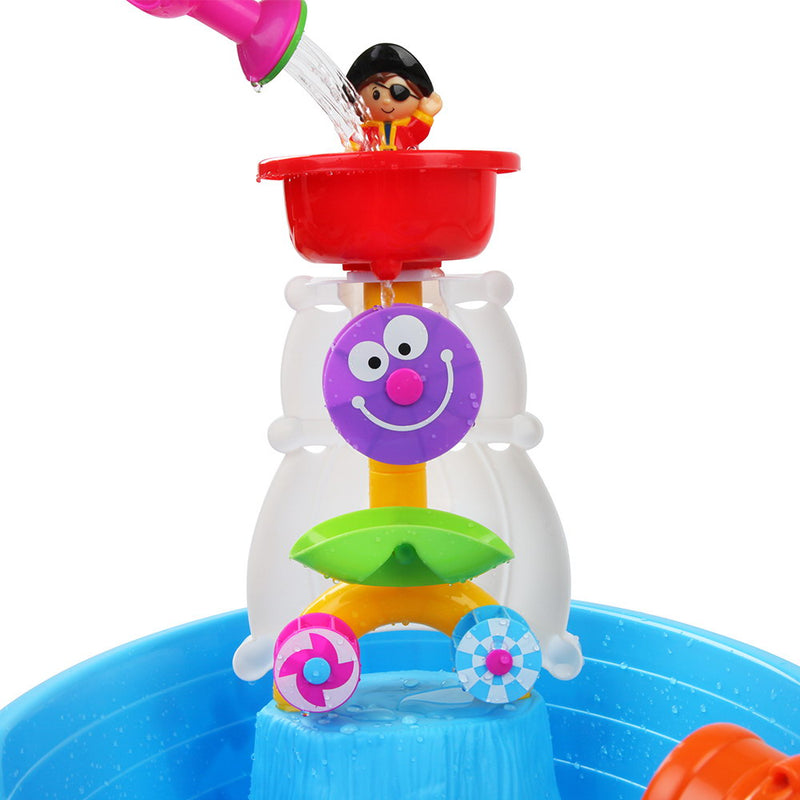 Kids Pirate Ship Sand and Water Table Play Set