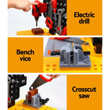 Kids Garage Workbench DIY Tools Play Set with Vice