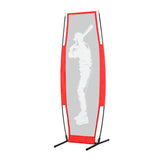 Baseball Rebound Net Pitching Kit with Stand