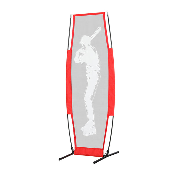Baseball Rebound Net Pitching Kit with Stand