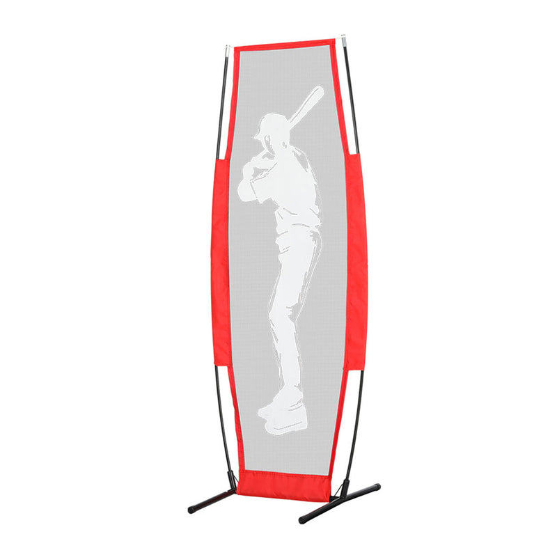 Baseball Rebound Net Pitching Kit with Stand