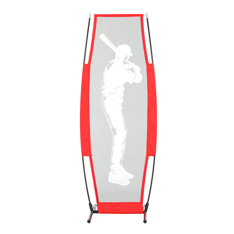 Baseball Rebound Net Pitching Kit with Stand