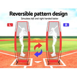 Baseball Rebound Net Pitching Kit with Stand