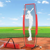 Baseball Rebound Net Pitching Kit with Stand