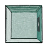 Golf Practice Net Hitting Cage with Steel Frame - 3.0m Black & Green