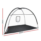 Golf Practice Net for Training - 3.5m Black