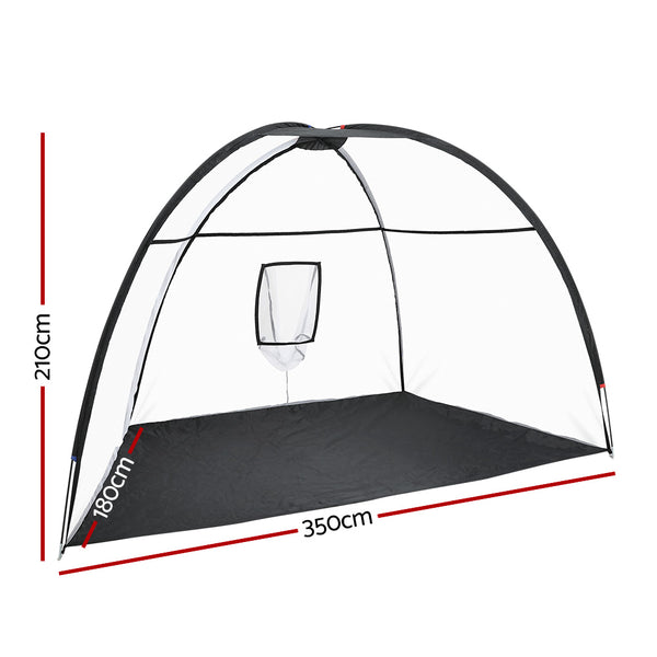 Golf Practice Net for Training - 3.5m Black