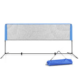 Kids 3m Adjustable Height Portable Badminton & Volleyball Net Kit