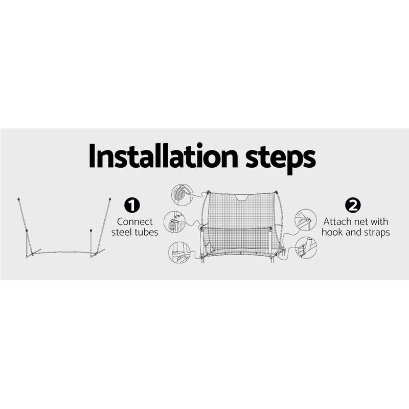 Football/Soccer 1.8m Rebounder Net for Skills Training