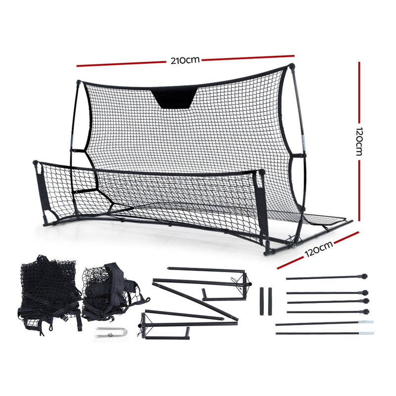 Football/Soccer 2.1m Rebounder Net for Skills Training