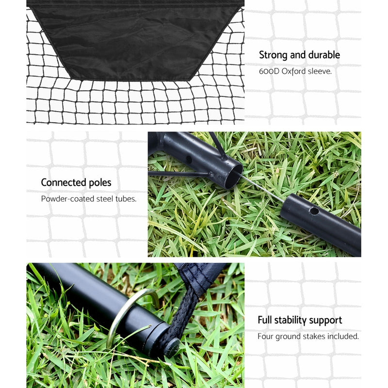 Football/Soccer 2.1m Rebounder Net for Skills Training