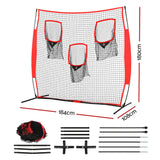 Portable Football/Soccer Training Goal Net with 3 Target Zones