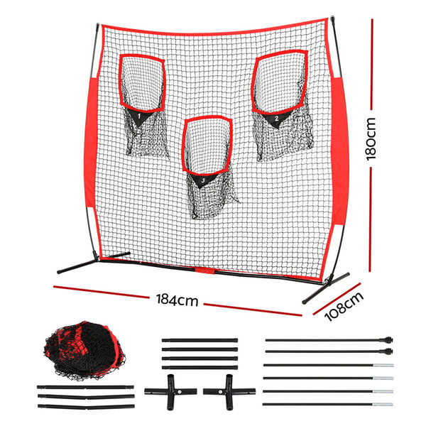 Portable Football/Soccer Training Goal Net with 3 Target Zones