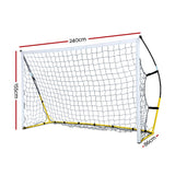 Football/Soccer 2.4m Rebounder Net for Goal Shooting Practice