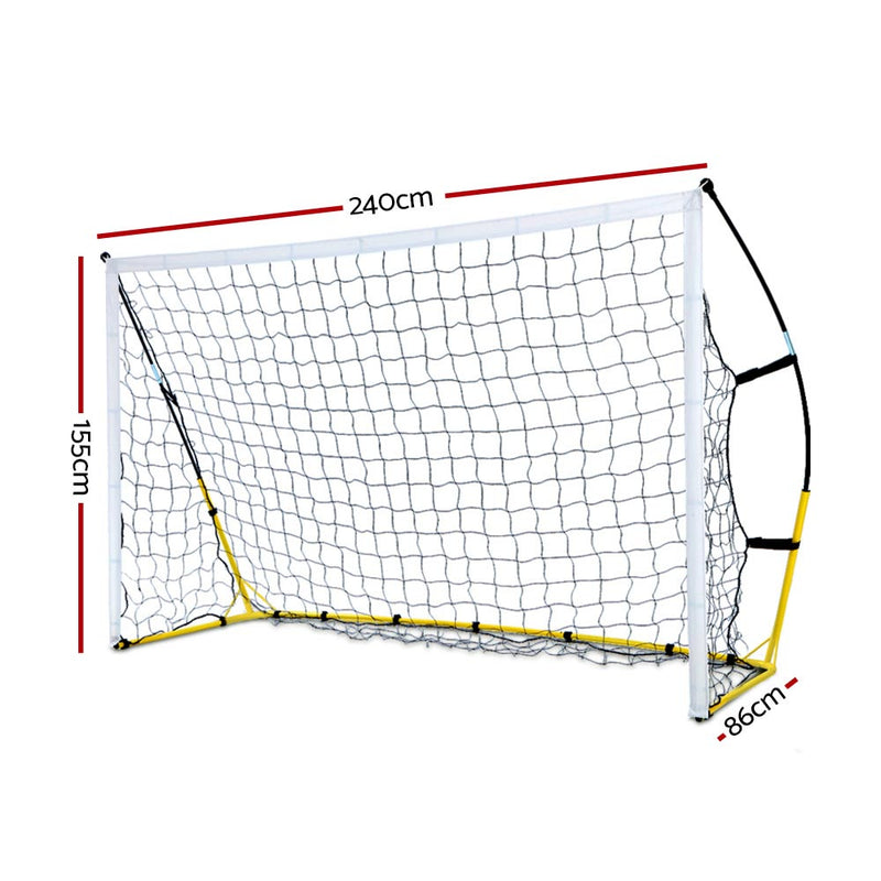 Football/Soccer 2.4m Rebounder Net for Goal Shooting Practice