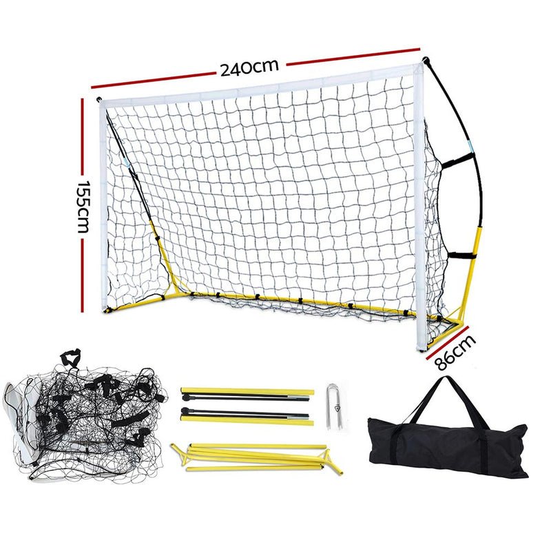 Football/Soccer 2.4m Rebounder Net for Goal Shooting Practice