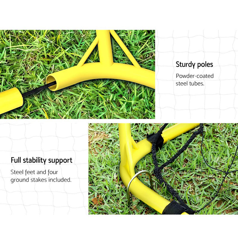 Football/Soccer 2.4m Rebounder Net for Goal Shooting Practice