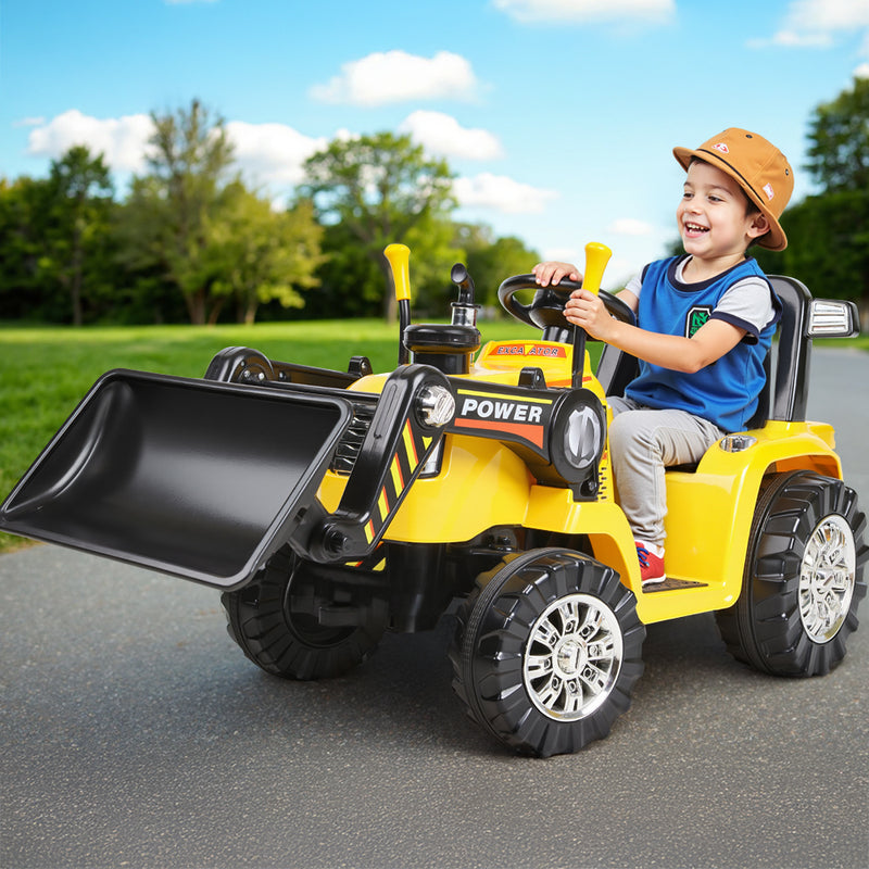Kids 6V Electric Ride On Bulldozer