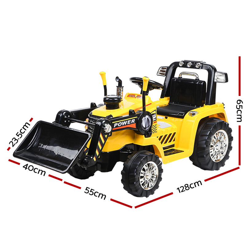 Kids 6V Electric Ride On Bulldozer