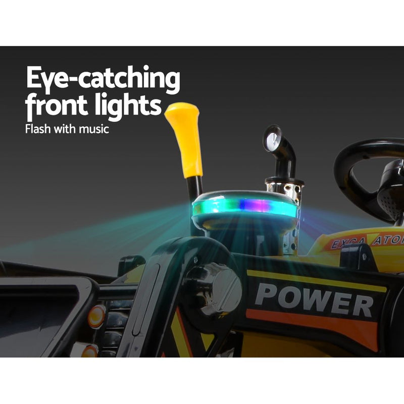 Kids 6V Electric Ride On Bulldozer
