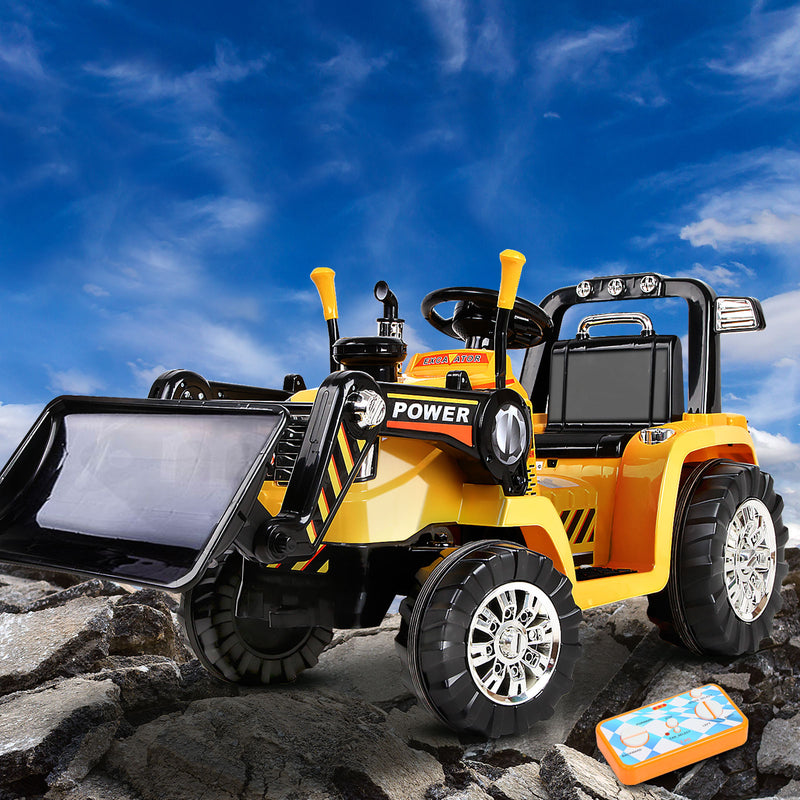 Kids 6V Electric Ride On Bulldozer
