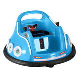 Kids Electric Ride On Angry Birds Dodgem/Bumper Car with optional Remote Control (Blue)