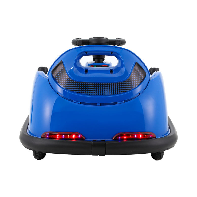 Kids Electric Ride On Dodgem/Bumper Car with optional Remote Control (Blue)