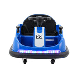 Kids Electric Ride On Dodgem/Bumper Car with optional Remote Control (Blue)