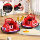 Kids Electric Ride On Angry Birds Dodgem/Bumper Car with optional Remote Control (Red)
