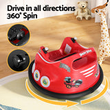 Kids Electric Ride On Angry Birds Dodgem/Bumper Car with optional Remote Control (Red)